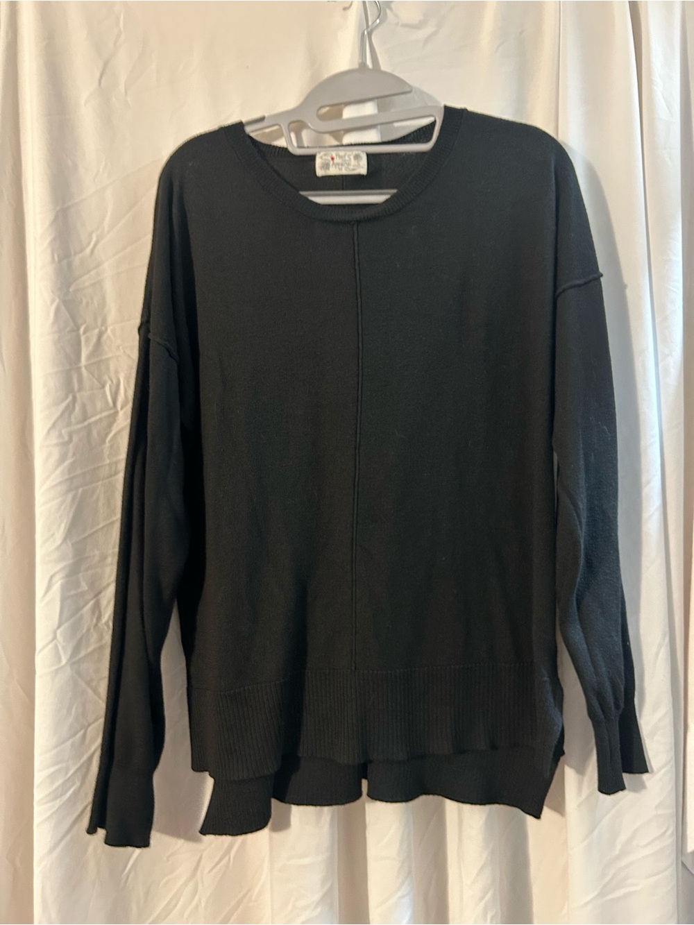 Poof! Black Women’s Crewneck Sweater